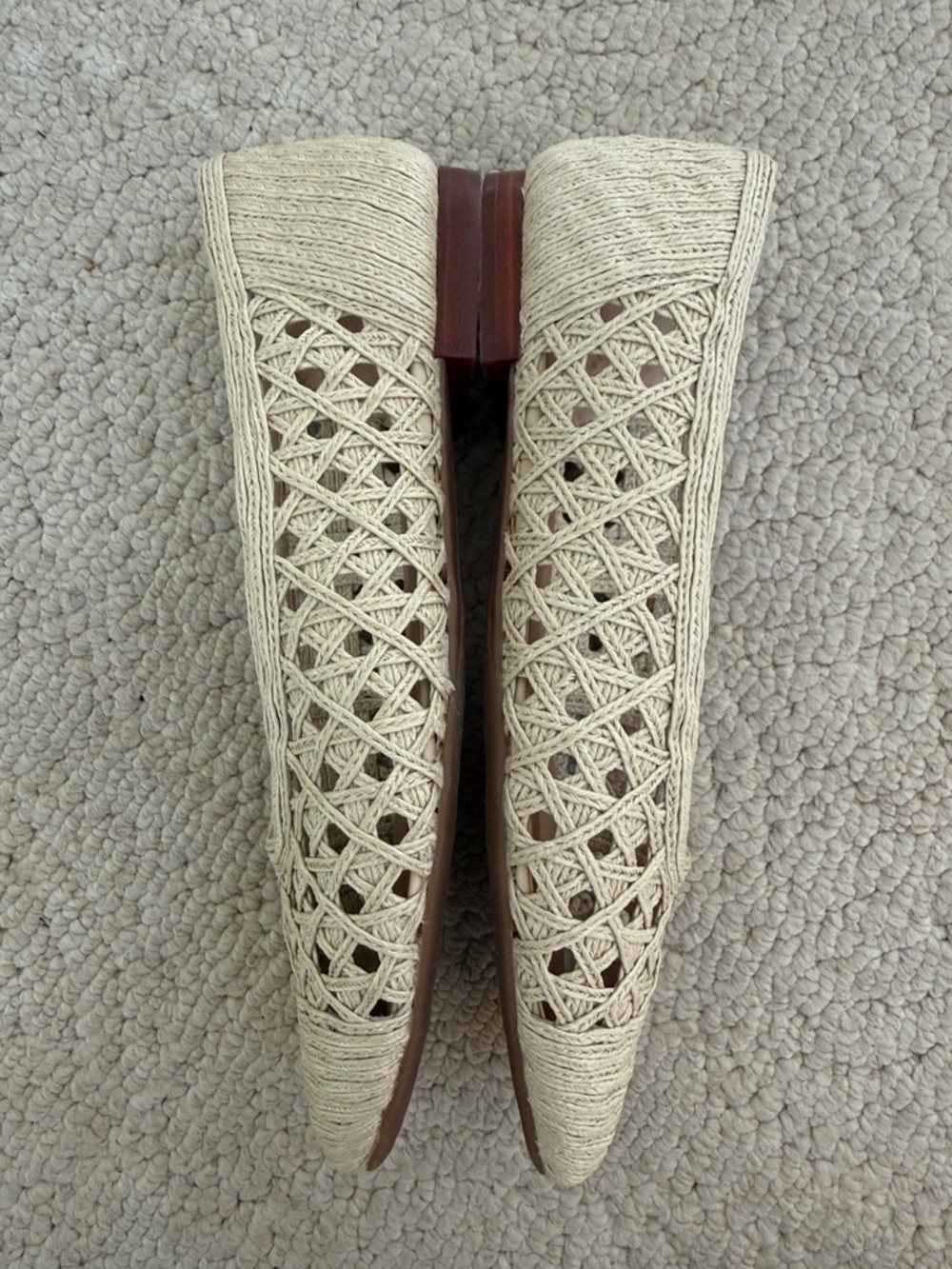 Aerosoles Arno Raffia Ballet Flat Natural Womens size 9 - Picture 11 of 16